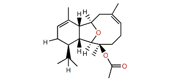 13-De(acetyloxy)-calicophirin B